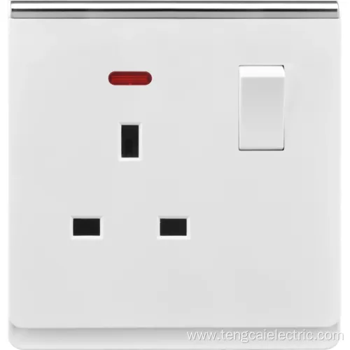 2 Gang 2 Way Wall Light Switch Socket